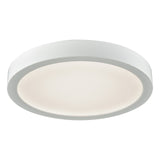 Titan 8'' Wide Integrated LED Flush Mount - White CL781134 Thomas