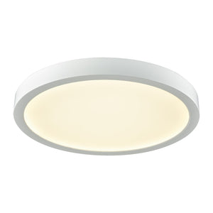 Titan 10'' Wide Integrated LED Flush Mount - White CL781234 Thomas