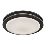 Clarion 15'' Wide 1-Light Flush Mount - Oil Rubbed Bronze CL782021 Thomas