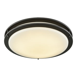 Clarion 18'' Wide 1-Light Flush Mount - Oil Rubbed Bronze CL782031 Thomas