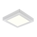 Titan 6'' Wide Integrated LED Square Flush Mount - White CL791334 Thomas