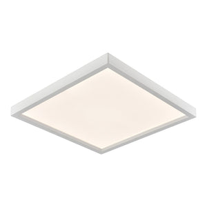 Titan 15'' Wide Integrated LED Square Flush Mount - White CL791734 Thomas