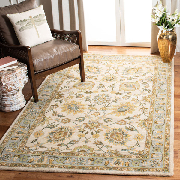 Cl934 Luxurious Hand Tufted Wool Rug from India - Perfect for Elevating Your Home Décor!