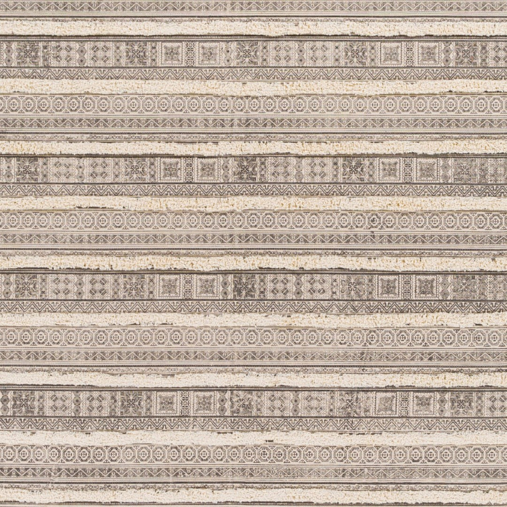 Surya Calisa Handmade 2'6" X 4' Cotton Rug - Elegant Global Design For Eclectic Home Decor & Charm Charcoal Cotton Clc2300-264