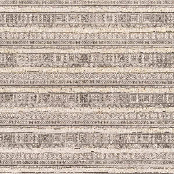 Surya Calisa Handmade 2'6" X 4' Cotton Rug - Elegant Global Design For Eclectic Home Decor & Charm Charcoal Cotton Clc2300-264