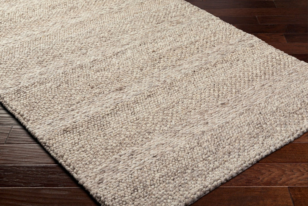 Livabliss Cloud Handwoven Wool Accent Rug Classic Pattern for Entryway Bathroom Bedside Decor Light Brown, Be 9' x 12' CLD2300-912