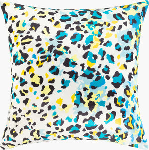 Surya Chloe 18"L X 18"W Luxurious Accent Pillow - Elegant Design, Cozy Comfort, Easy Care For Your Home Ivory Polyester,Polyester Cle005-2020