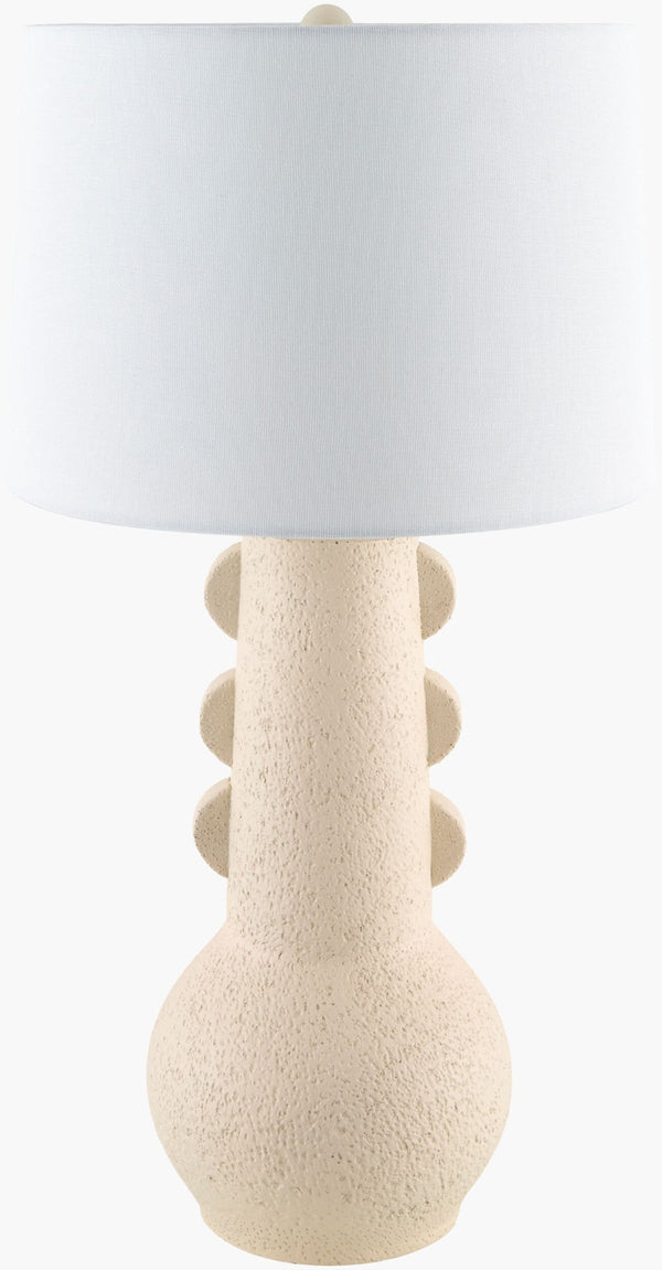 Livabliss Callander Resin Accent Table Lamp with Linen Shade for Warm Ambient Living Spaces CLL-001