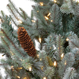 Park Hill Blue Spruce Slim Christmas Tree, 7.5' XPQ82170 Park Hill