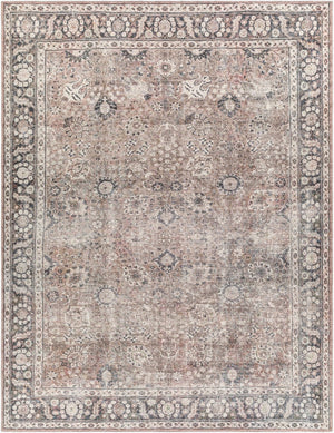 Livabliss Colin Flatweave Cotton Chenille Runner Rug for Hallway Kitchen or Entryway Charcoal, Black 7'10" x 10'2" CLN2300-710102