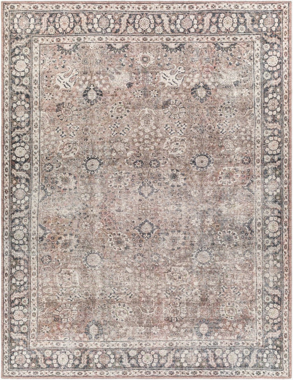 Livabliss Colin Flatweave Cotton Chenille Runner Rug for Hallway Kitchen or Entryway Charcoal, Black 7'10" x 10'2" CLN2300-710102