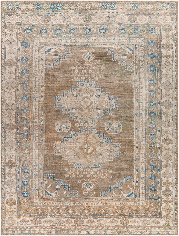 Livabliss Colin Flatweave Runner Rug Turkish Cotton Chenille Blend Traditional Hallway Kitchen Dusty Sage, Lig 7'10" x 10'2" CLN2303-710102