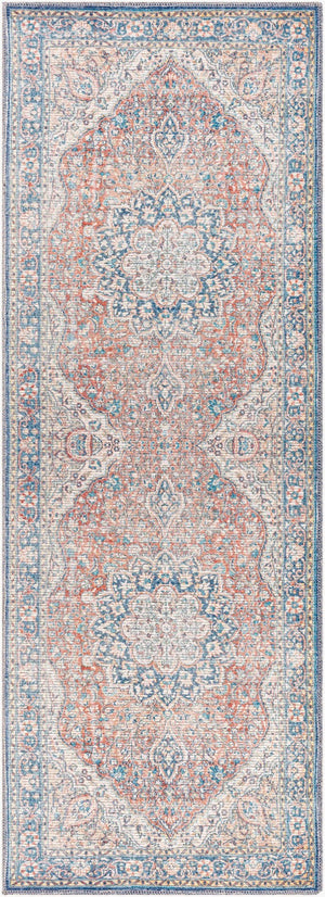 Livabliss Colin Flatweave Runner Rug Traditional Pattern Chenille Blend for Hallways and Entryways CLN2307-2773