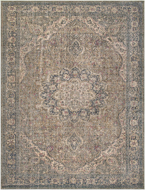 Livabliss Colin Flatweave Runner Traditional Pattern Chenille Blend Rug for Hallways and Entryways Dusty Sage, Oli 7'10" x 10'2" CLN2309-710102