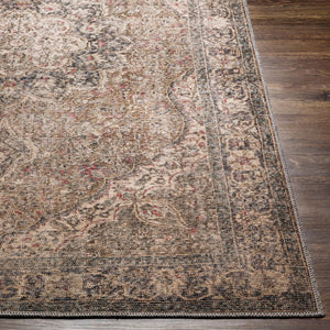 Livabliss Colin Flatweave Runner Traditional Pattern Chenille Blend Rug for Hallways and Entryways Dusty Sage, Oli 5'3" x 7'3" CLN2309-5373