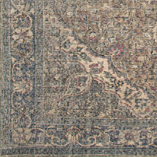 Livabliss Colin Flatweave Runner Traditional Pattern Chenille Blend Rug for Hallways and Entryways Dusty Sage, Oli 5'3" x 7'3" CLN2309-5373