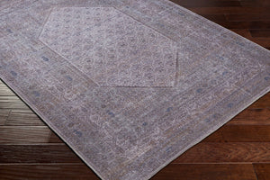Livabliss Colin Traditional Chenille Runner Rug Machine Woven in Turkey for Hallways and Entryways Navy, Medium Gr 2'7" x 10' CLN2314-2710