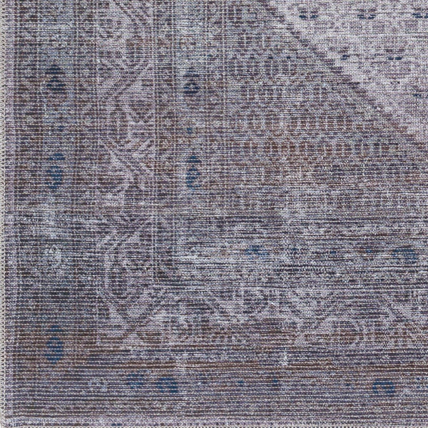 Livabliss Colin Traditional Chenille Runner Rug Machine Woven in Turkey for Hallways and Entryways Navy, Medium Gr 2'7" x 10' CLN2314-2710