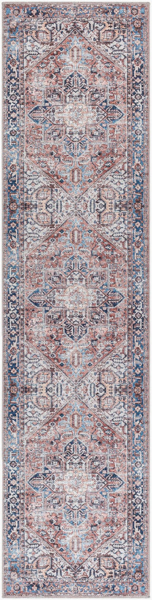 Livabliss Colin Machine Woven Chenille Runner Rug Traditional Pattern for Hallway or Entryway CLN2318-2710