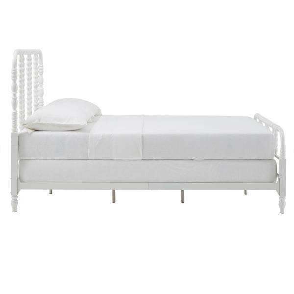 Homelegance By Top-Line Ambrose Metal Spool Bed White Metal