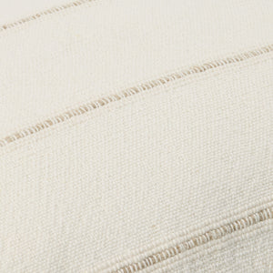 Surya Charleston 14"L X 22"W Luxurious Lumbar Pillow - Elegant Linen-cotton Blend For Stylish Home Décor Ivory Linen,Cotton,Linen,Cotton Clt001-1422p