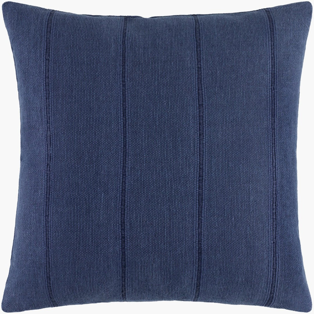 Surya Charleston Handcrafted Cotton Throw Pillow Artisan Woven Square Accent for Sofa or Bed CLT002-1818