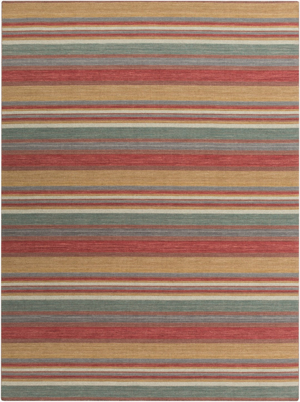 Surya Calvin 8' X 11' Handmade Wool Rug - Modern Design, Durable, No Pile, Spot Clean Only, 1-year Warranty Red Wool Clv1004-811