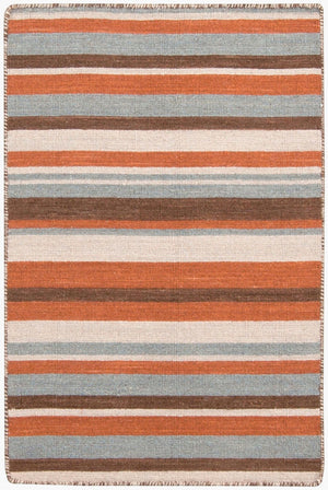 Surya Calvin 8' X 11' Handmade Wool Rug - Modern Design, Durable, No Pile, Spot Clean Only, 1-year Warranty Tan Wool Clv1006-23