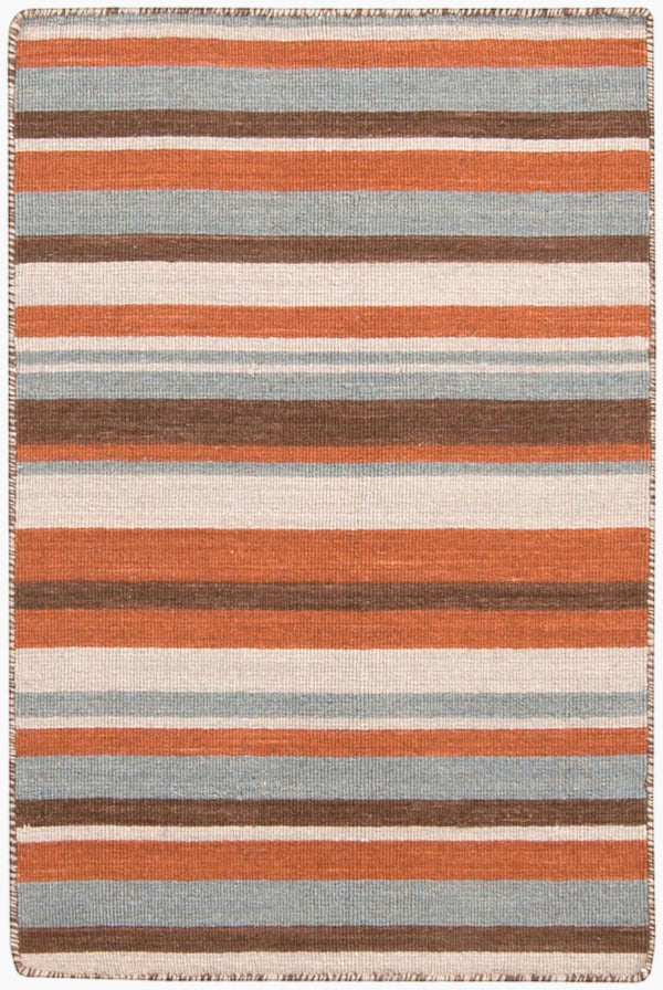 Surya Calvin 8' X 11' Handmade Wool Rug - Modern Design, Durable, No Pile, Spot Clean Only, 1-year Warranty Tan Wool Clv1006-23