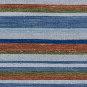 Surya Calvin 8' X 11' Handmade Wool Rug - Modern Design, Durable, No Pile, Spot Clean Only, 1-year Warranty Dark Blue Wool Clv1051-23