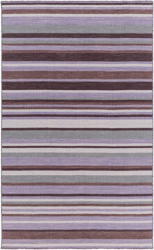 Surya Calvin 8' X 11' Handmade Wool Rug - Modern Design, Durable, No Pile, Spot Clean Only, 1-year Warranty Lavender Wool Clv1052-23