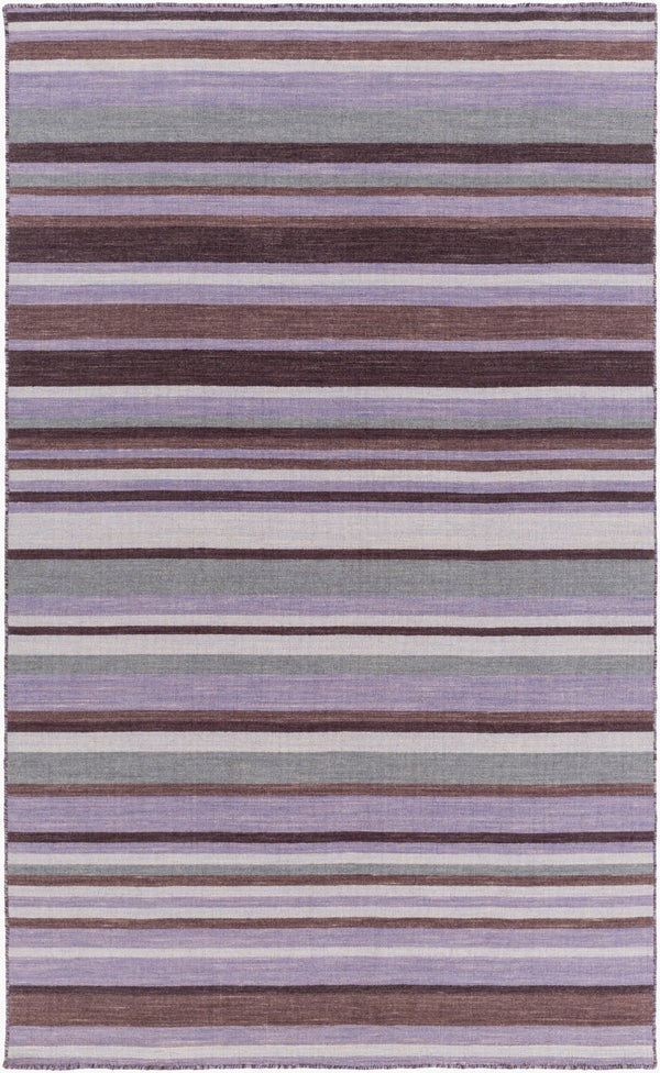 Surya Calvin 8' X 11' Handmade Wool Rug - Modern Design, Durable, No Pile, Spot Clean Only, 1-year Warranty Lavender Wool Clv1052-23