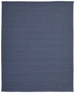 Feizy Rugs Theo Hand Woven Polypropylene Rug - Durable, Low Pile, Perfect For High-traffic Indoor & Outdoor Use Blue,Tan Polypropylene The0827fblusndg00