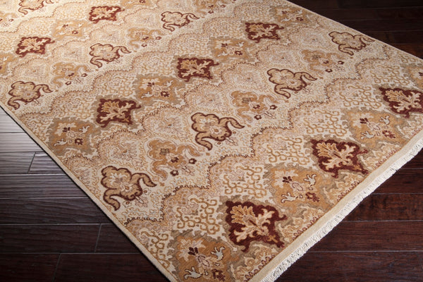 Surya Cambridge Hand-made 2' X 3' Wool Rug - Luxurious Texture, Timeless Design, Perfect For Any Room! Seafoam Nz Wool Cmb8002-5686