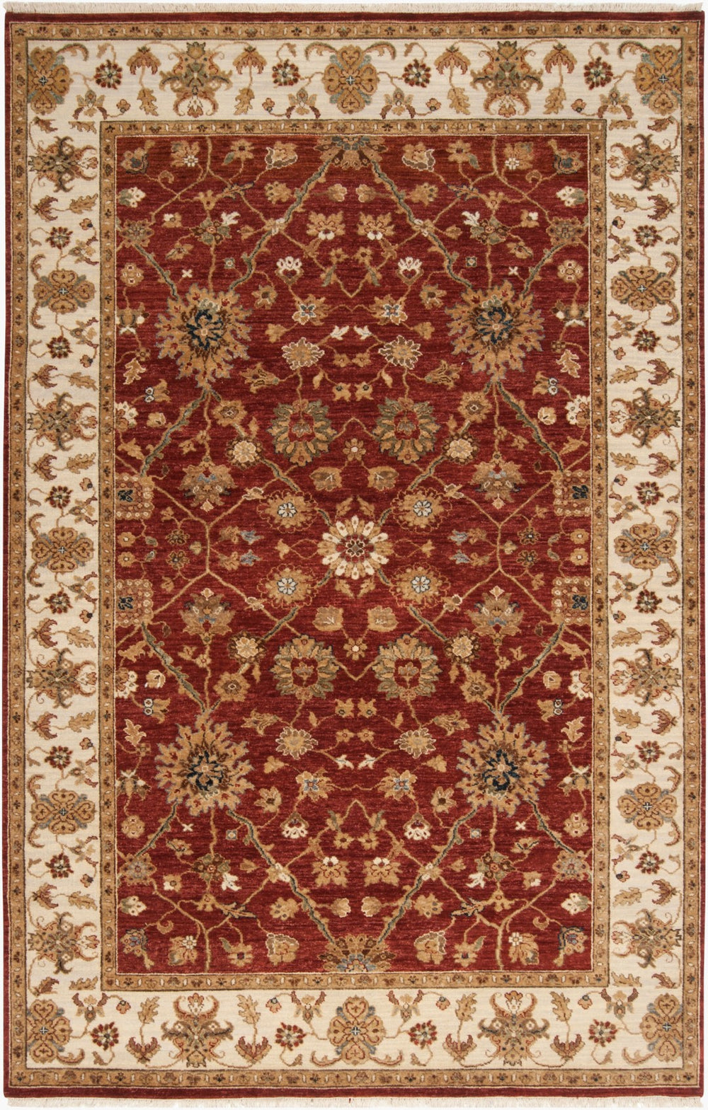 Surya Cambridge Hand-made 2' X 3' Wool Rug - Luxurious Texture, Timeless Design, Perfect For Any Room! Burgandy Nz Wool Cmb8003-913