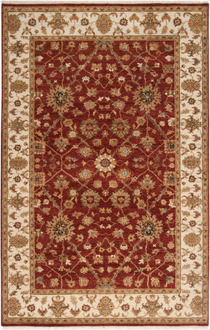 Surya Cambridge Hand-made 2' X 3' Wool Rug - Luxurious Texture, Timeless Design, Perfect For Any Room! Burgandy Nz Wool Cmb8003-913