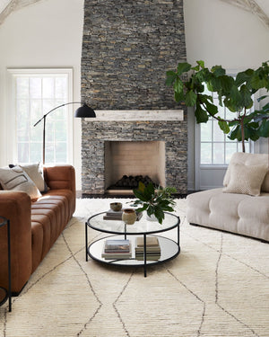 Surya Camille Cme-2300 Handmade 2' X 3' Bohemian Wool & Cotton Rug - Plush Comfort & Elegance For Your Home Cream Wool Cme2305-312