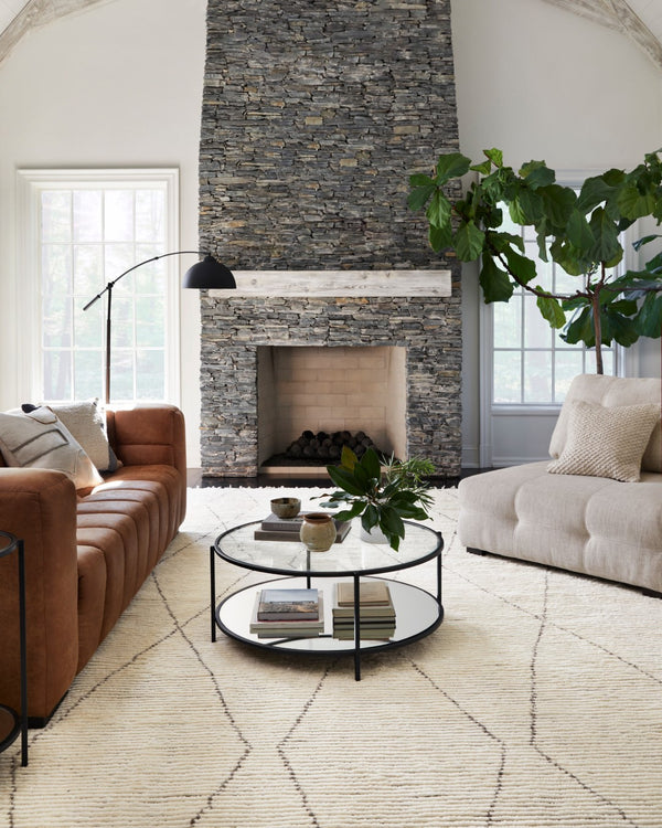 Surya Camille Cme-2300 Handmade 2' X 3' Bohemian Wool & Cotton Rug - Plush Comfort & Elegance For Your Home Cream Wool Cme2305-312