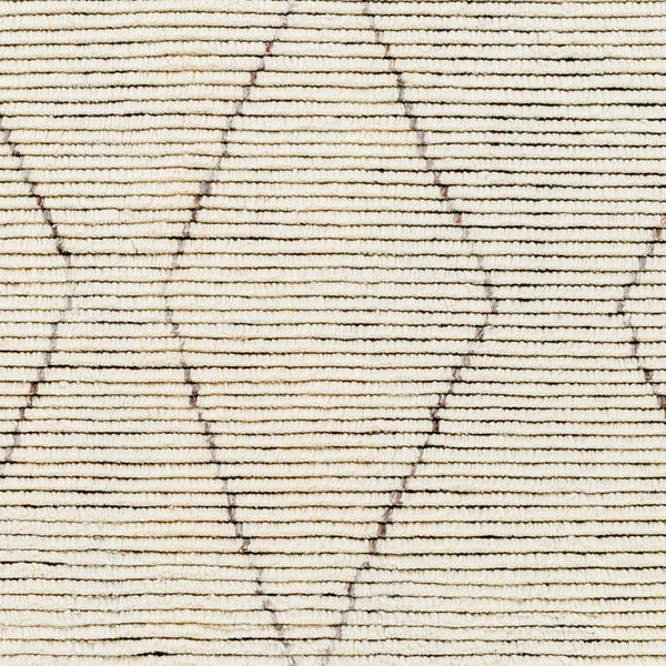 Surya Camille Cme-2300 Handmade 2' X 3' Bohemian Wool & Cotton Rug - Plush Comfort & Elegance For Your Home Cream Wool Cme2305-312