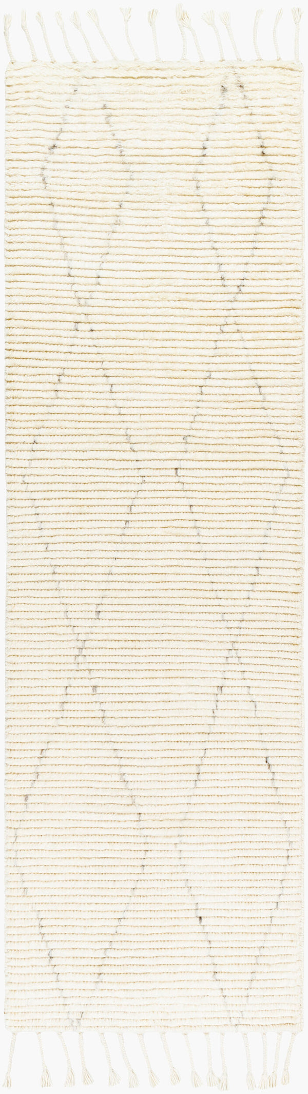 Surya Camille Cme-2300 Handmade 2' X 3' Bohemian Wool & Cotton Rug - Plush Comfort & Elegance For Your Home Cream Wool Cme2306-268