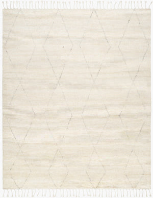 Surya Camille Cme-2300 Handmade 2' X 3' Bohemian Wool & Cotton Rug - Plush Comfort & Elegance For Your Home Cream Wool Cme2306-23