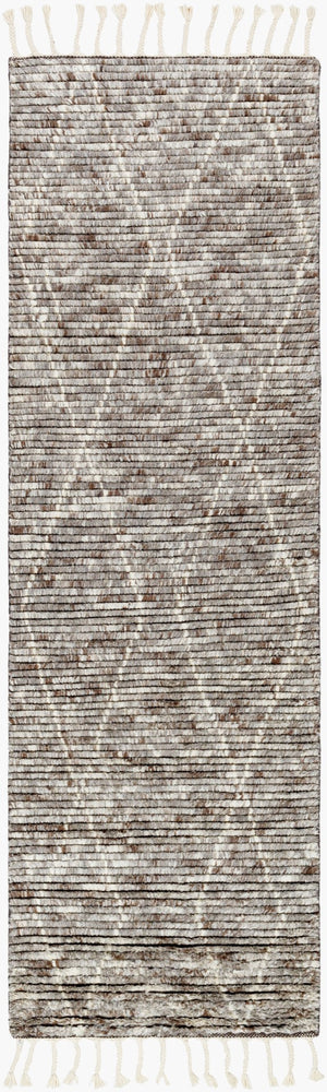 Surya Camille Cme-2300 Handmade 2' X 3' Bohemian Wool & Cotton Rug - Plush Comfort & Elegance For Your Home Medium Gray Wool Cme2307-312