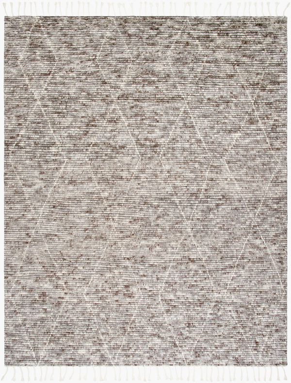 Surya Camille Cme-2300 Handmade 2' X 3' Bohemian Wool & Cotton Rug - Plush Comfort & Elegance For Your Home Medium Gray Wool Cme2307-1014