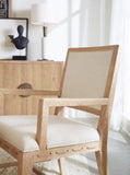 Hooker Furniture Retreat Cane Back Arm Chair - 2 per ctn/price each 6950-75300-80 6950-75300-80