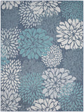 GOA06 Garden Oasis Tropical Floral Outdoor Rug - Stylish, Durable, and Versatile for Any Space