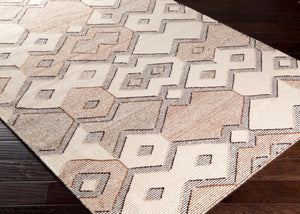 Surya Cameroon Cmr-1001 2' X 3' Handmade Wool Rug - Durable, Modern Decor For Charming Spaces Ivory Wool Cmr1001-23