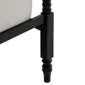 Homelegance By Top-Line Ambrose Metal Spool Daybed Black Metal