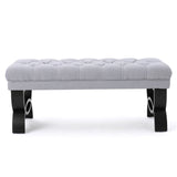 Christopher Knight Home® - Noble House - Scarlett Fabric Ottoman Bench