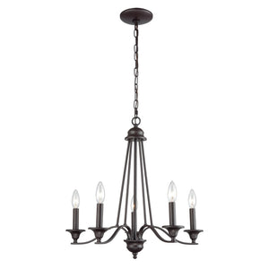 Farmington 21'' Wide 5-Light Chandelier - Oil Rubbed Bronze CN110521 Thomas