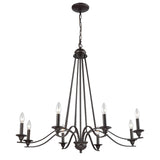 Farmington 36'' Wide 8-Light Chandelier - Oil Rubbed Bronze CN110821 Thomas